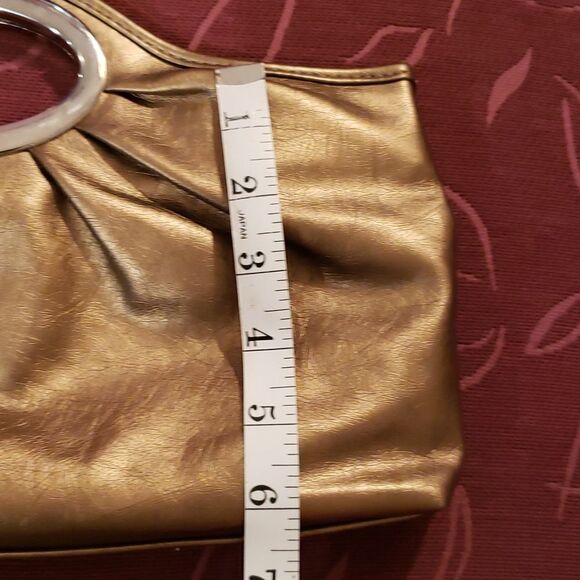 VNTG Goldtone Clutch Handbag - Picture 12 of 12